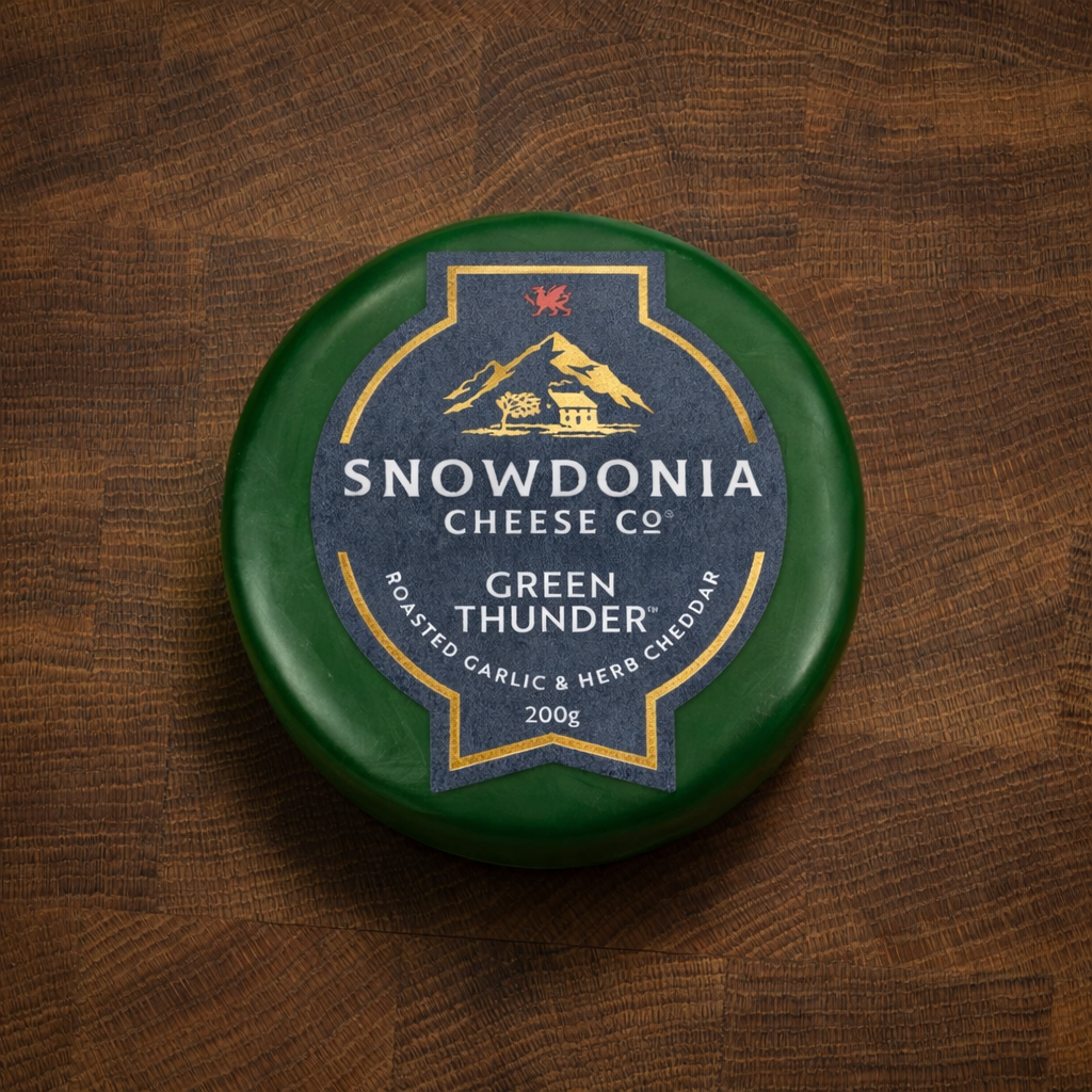 Snowdonia Cheddar green thunder