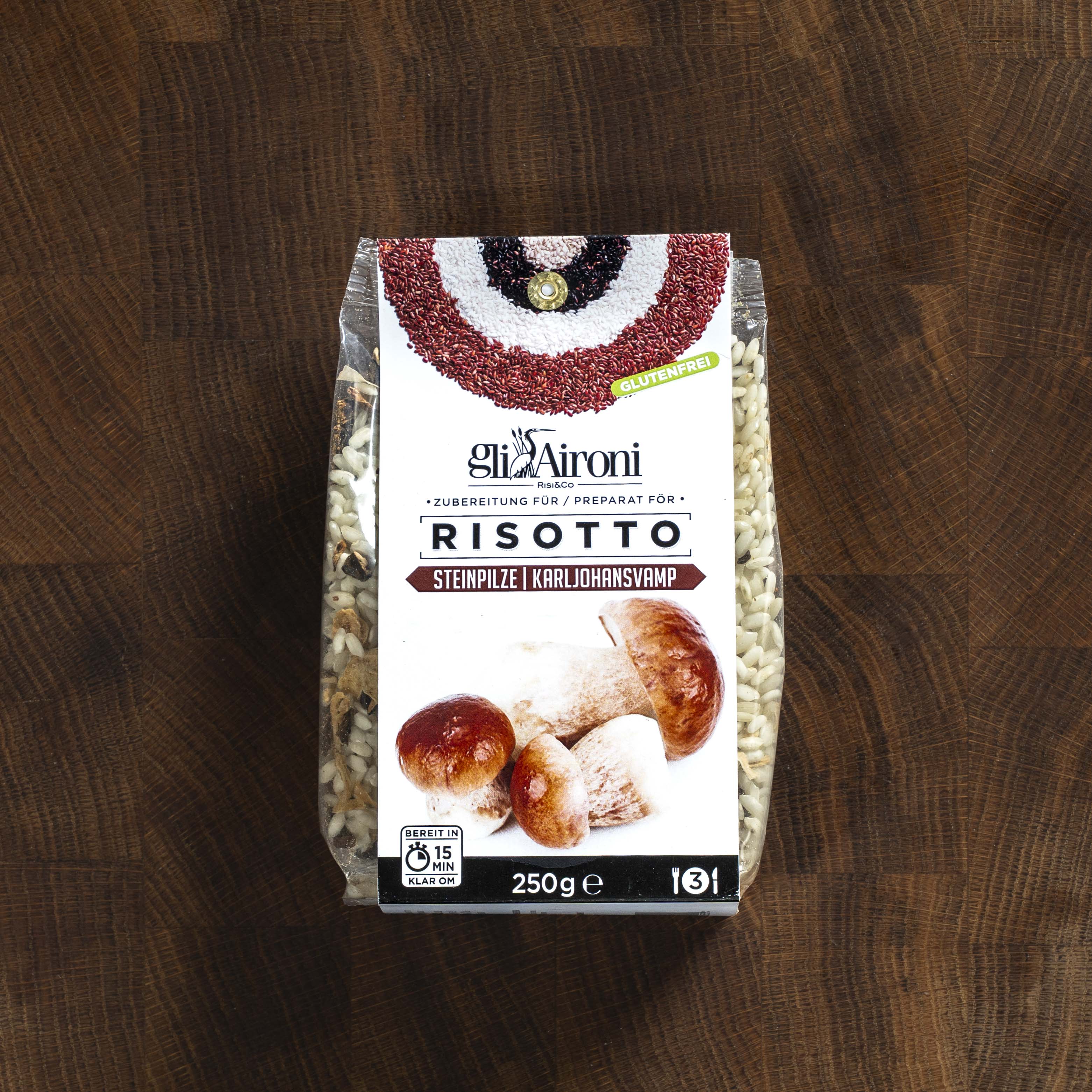 Risotto mix med steinsopp