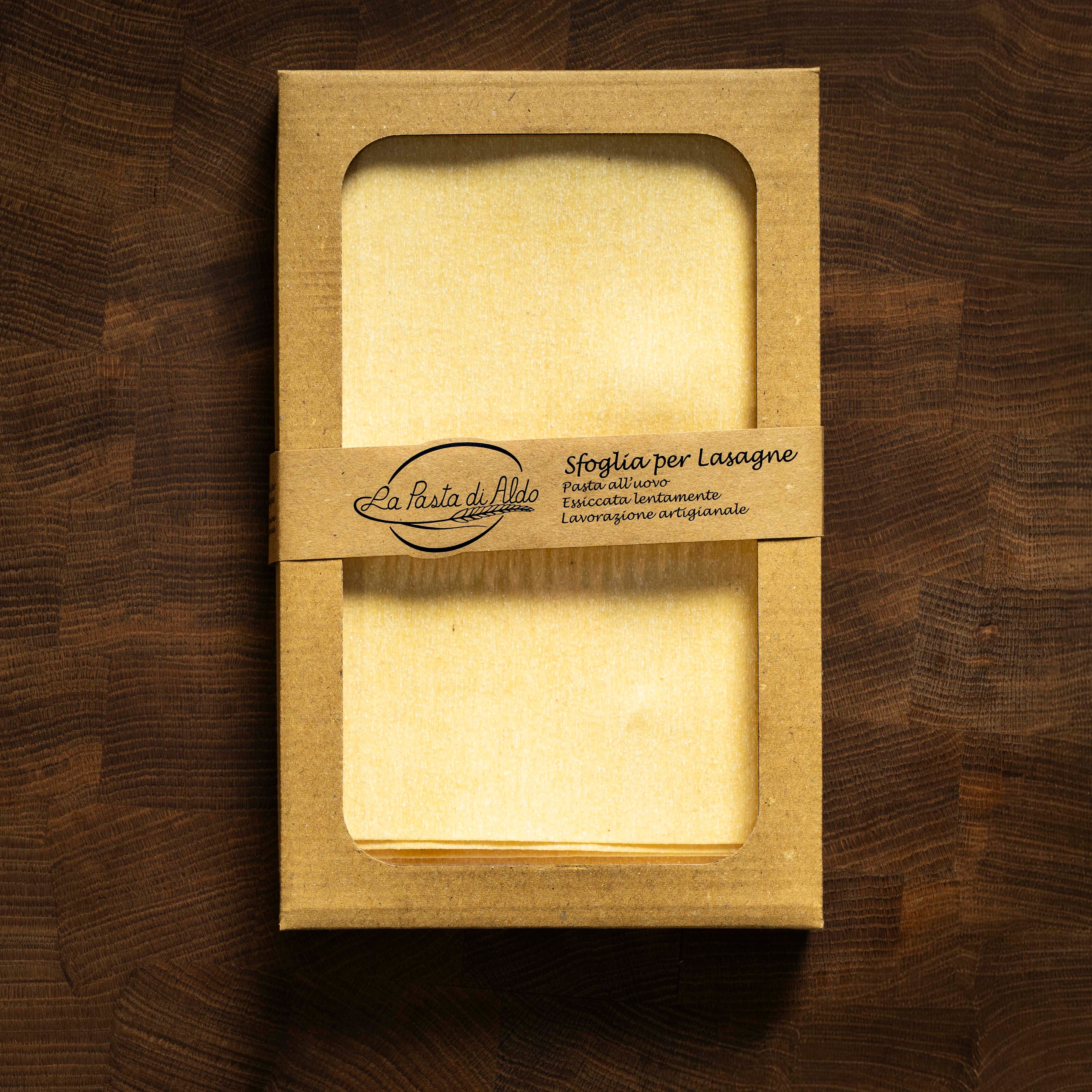 Lasagneplater med egg