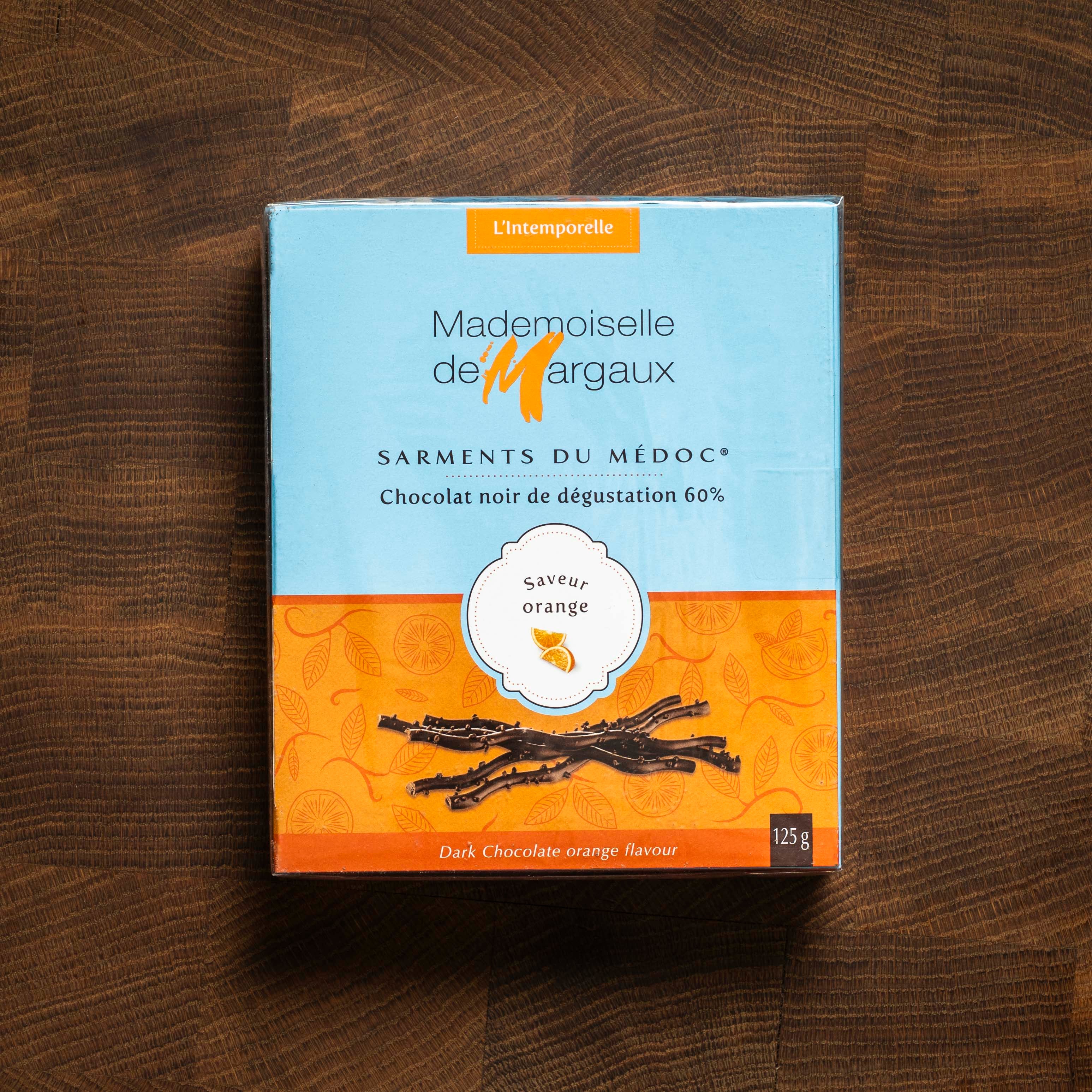Mørk sjokolade med appelsin